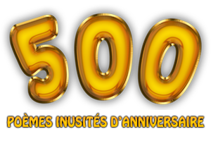 500 poèmes inusités d'anniversaire
